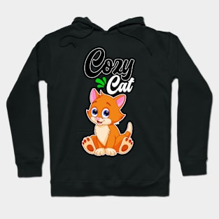 Cozy Cat The Cat Lover Mug,Kids T-shirt, Hoodie And Men Women Hoodie